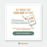 Eigen Logo Op Dit Product Invulboekjes.nl