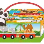 Puzzeltrein Dierentuin (boek + puzzel)