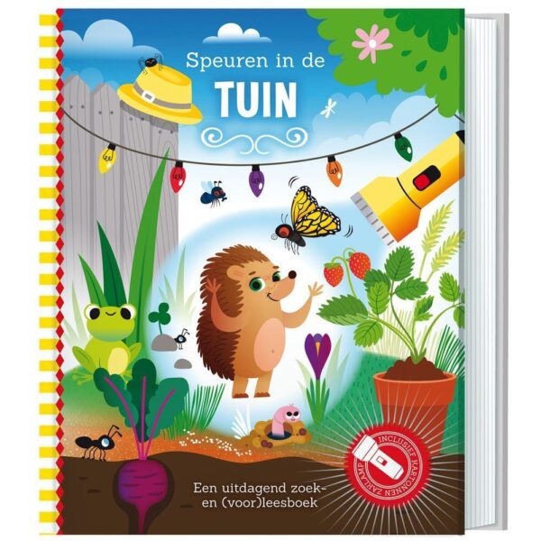 Speuren in de tuin - Voorleesboek