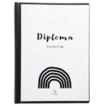 Fyllbooks Diploma bewaarmap - Regenboog