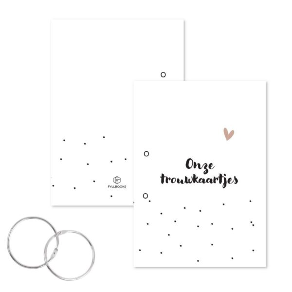 Fyllbooks Bewaarbundel Trouwkaartjes - A5