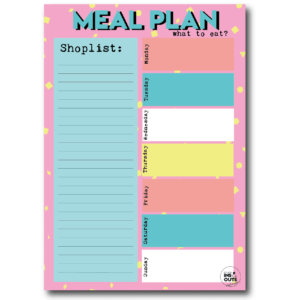 Studio Ins & Outs Meal Planner