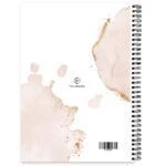 Cover Schoolagenda Achterkant Roze