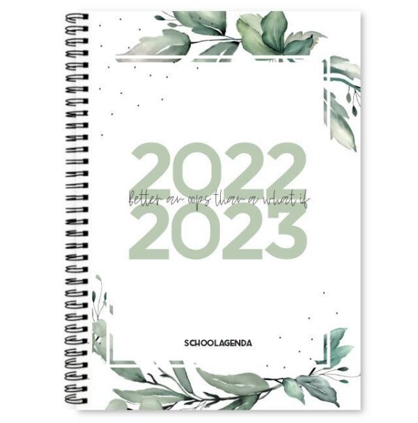 Cover Schoolagenda Groen