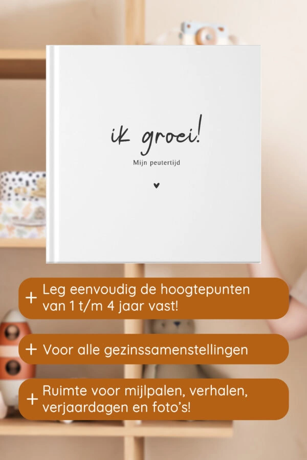 Opgroeiboek Zwart Wit Af1 Productgericht