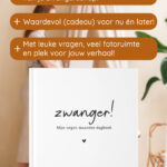 Zwangerschapsdagboek Zwartwit Af2 Emotiegericht