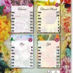 Ao 9789464323634 Gl Bloemen Weekkalender