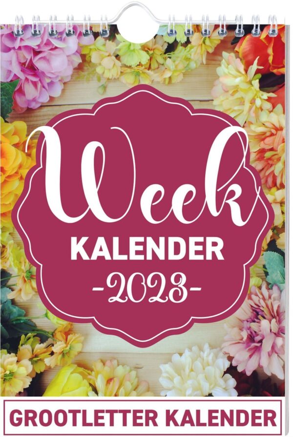 Vp 9789464323634 Gl Bloemen Weekkalender