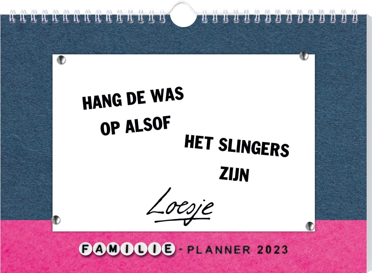 Loesje Familieplanner 2023 Kopen? ⋆ Invulboekjes.nl