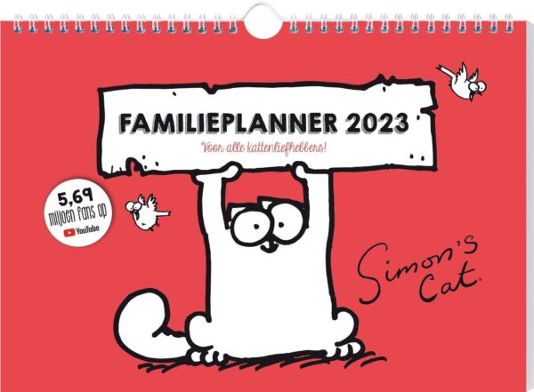 Vp 9789464323863 Simon's Cat Familieplanner