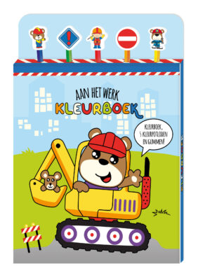 9789464322903 Colouring Book Construction 5pencils