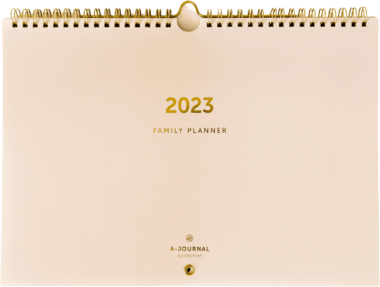 A Journal Familieplanner 2023 A4 Beige (1)