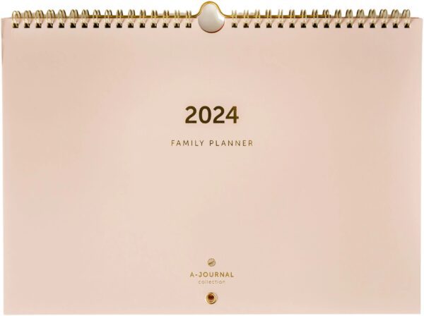 A Journal Familieplanner 2024 A4 Beige (3)