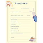 Fabrique A La Carte Babyshower Invulkaarten – 15 Stuks – A5 (3)