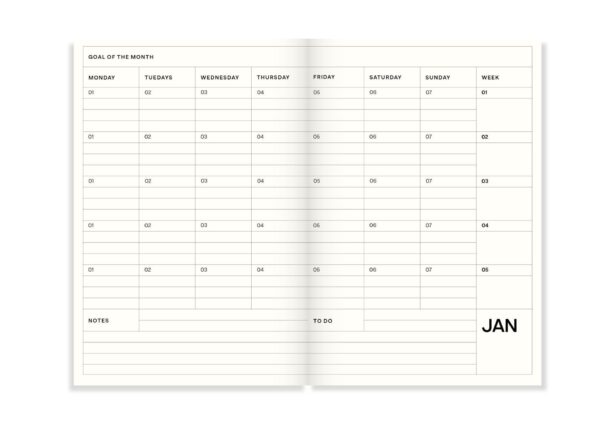 Fabrique A La Carte Jaaragenda 2023 Bloemen (2)