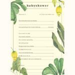 &ink Babyshower Invulkaarten – 15 Stuks – A5 (3)
