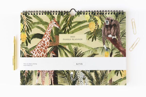 &ink Familieplanner 2023 A4 Jungle (1)