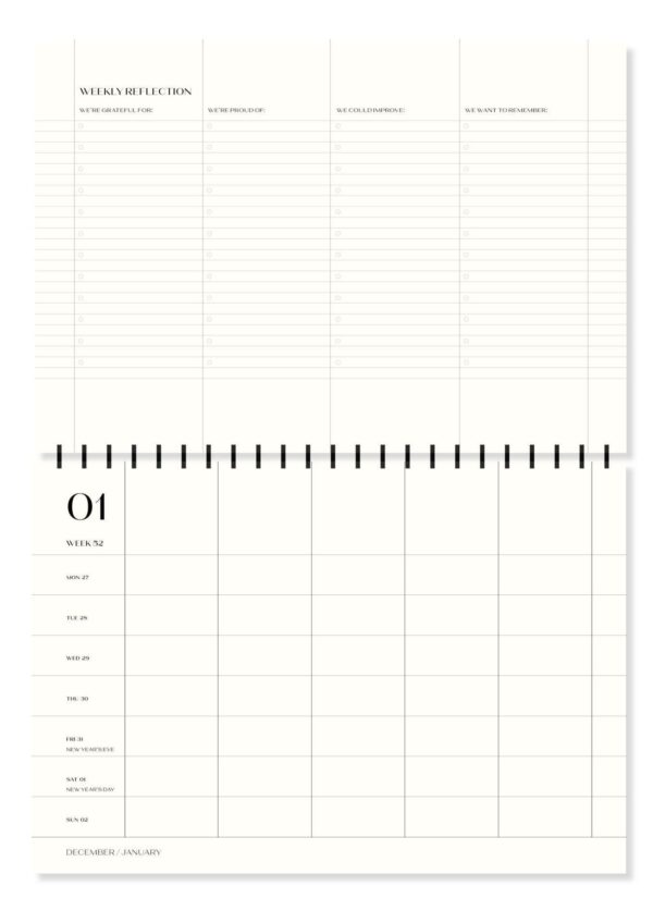 &ink Familieplanner 2023 A4 Jungle Vogels (2)