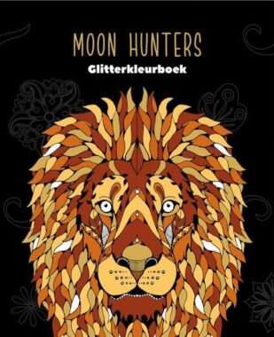 Interstat Glitterboek Moonhunters 9789464324334