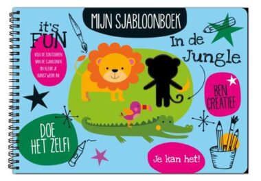Interstat Sjabloonboeken Indejungle 9789464324495