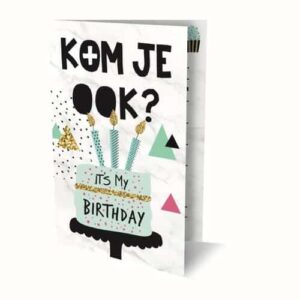 Interstat Uitnodigingen Cake 8712048316501