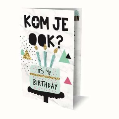 Interstat Uitnodigingen Cake 8712048316501
