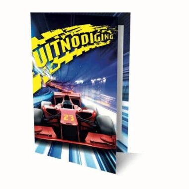 Interstat Uitnodigingen Raceauto 8712048316686