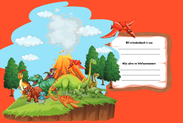 Interstat Vriendenboek Dinos Inhoud 1 9789464324617