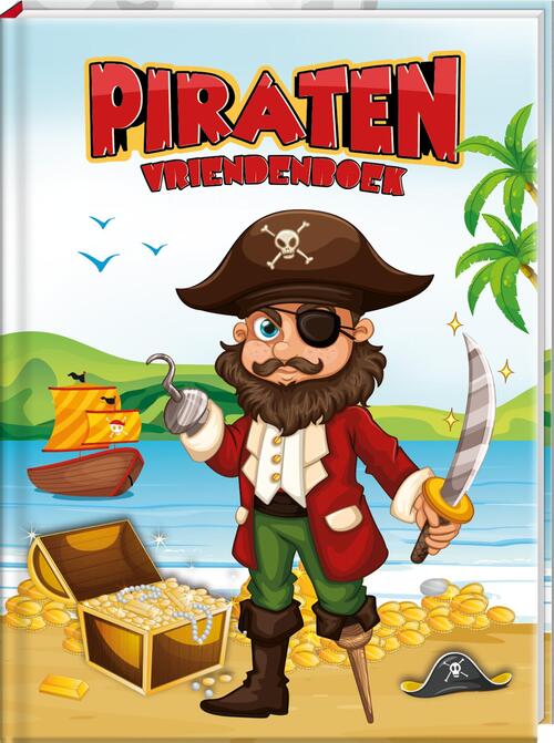 Interstat Vriendenboek Piraten 9789464324624