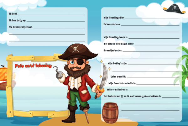 Interstat Vriendenboek Piraten Inhoud 2 9789464324624
