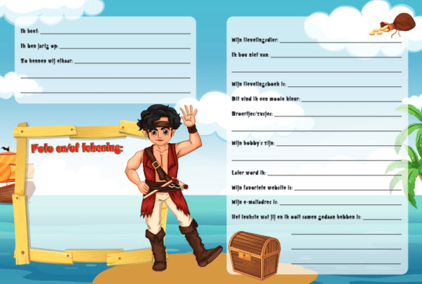 Interstat Vriendenboek Piraten Inhoud 5 9789464324624