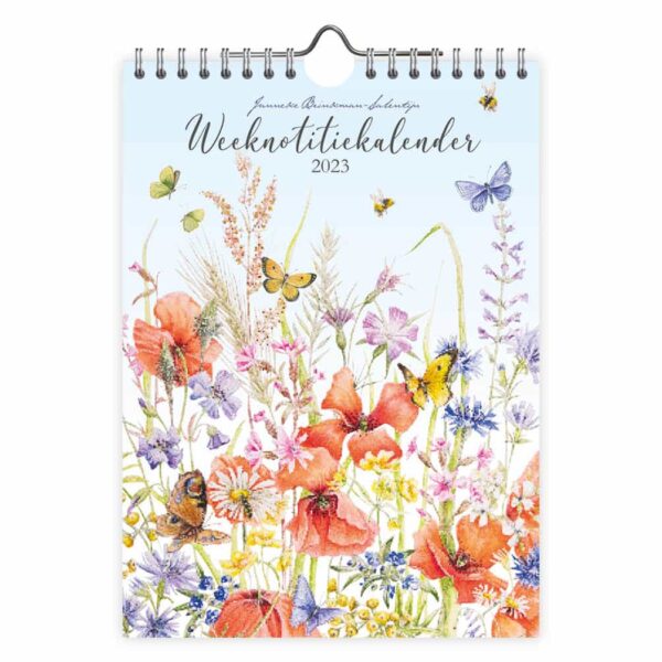 Jannke Brinkman Weeknotitiekalender Klaproos 8716467675041