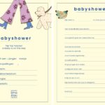 Lima & Lou Babyshower Invulkaarten – 15 Stuks – A5 (1)