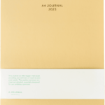 My A Journal Jaaragenda 2023 A4 Beige (1)