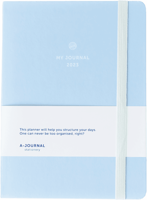 My A Journal Jaaragenda 2023 Lavendel Blauw (1)