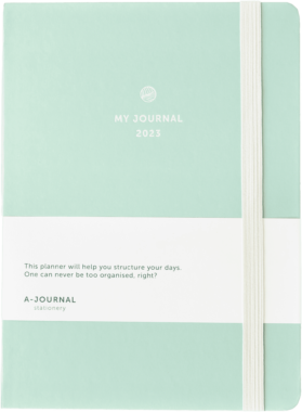 My A Journal Jaaragenda 2023 Mintgroen (1)