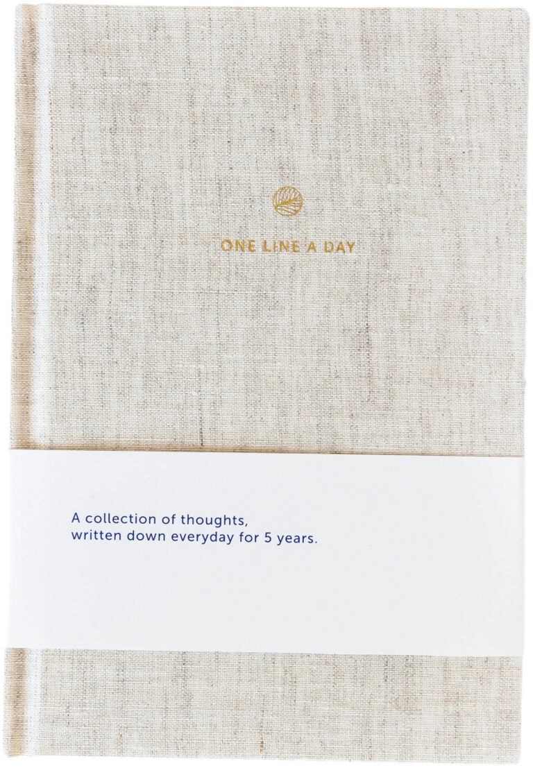 One Line A Day Journal - Linnen Kopen? ⋆ Invulboekjes.nl