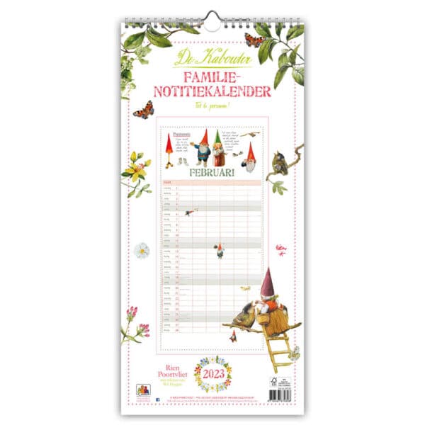 Rien Poortvliet Familiekalender Achterkant 8716467674808