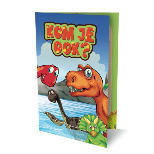 Uitnodigingen Dinosaurus 2 6 Stuks