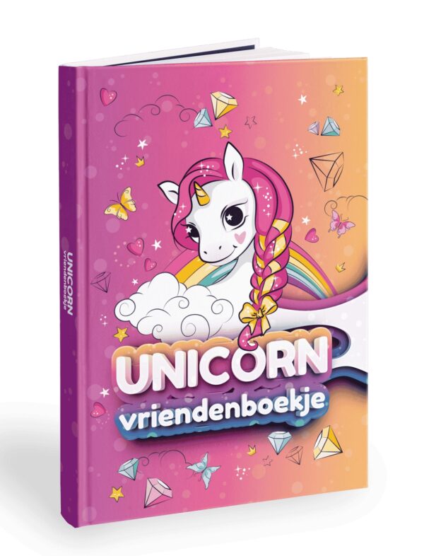 Vriendenboekje Unicorn Cover
