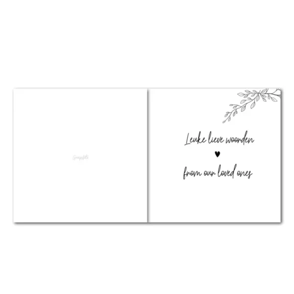 Bonjourtoyou Gastenboek Xl Sage Green Inhoud 5