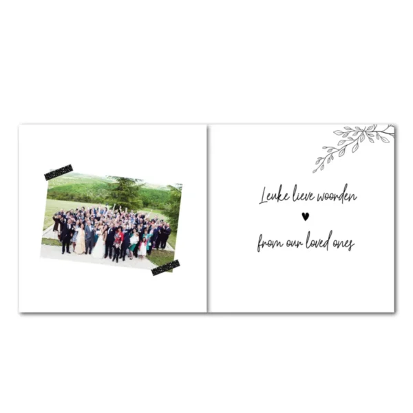 Bonjourtoyou Gastenboek Xl Sage Green Inhoud 6