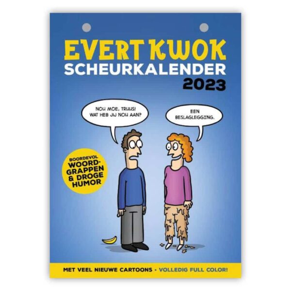 Comello Evert Kwok Scheurkalender 9789083058283