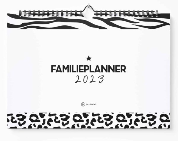 Fyllbooks Familieplanner 2023 Voorkant
