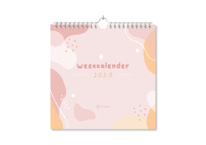 Fyllbooks Weekkalender 2023 Pastel Voorkant