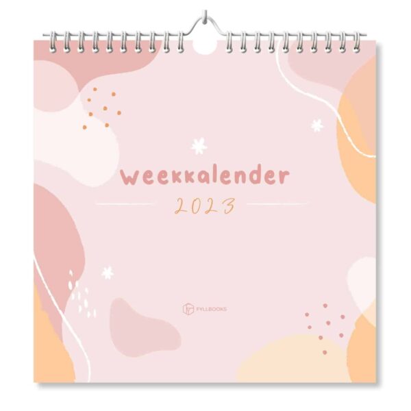 Fyllbooks Weekkalender 2023 Pastel Voorkant