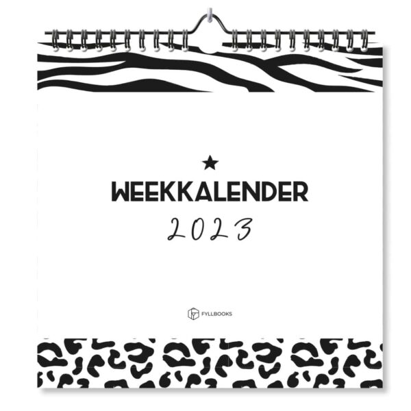 Fyllbooks Weekkalender 2023 Voorkant