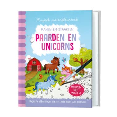 Lantaarn Magisch Waterkleurboek Paarden En Unicorns 9789463547147