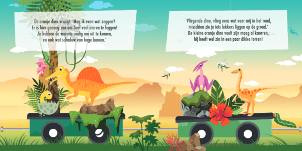 Lantaarn Puzzeltrein Dinos Inhoud 1 9789463545884