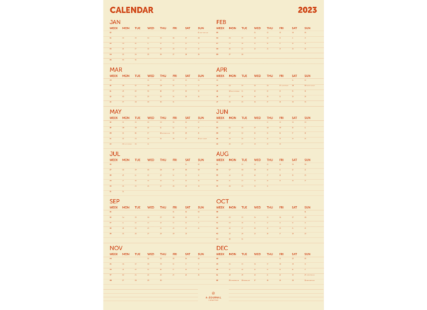 Wall Planner A1 3
